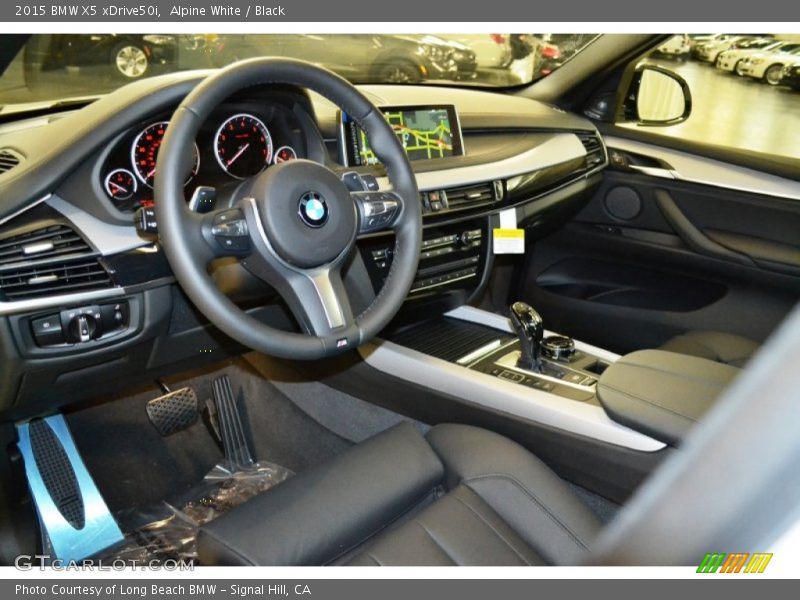 Black Interior - 2015 X5 xDrive50i 