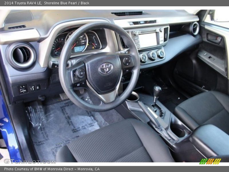 Black Interior - 2014 RAV4 LE 
