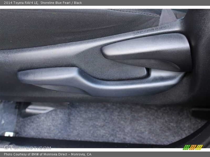 Shoreline Blue Pearl / Black 2014 Toyota RAV4 LE
