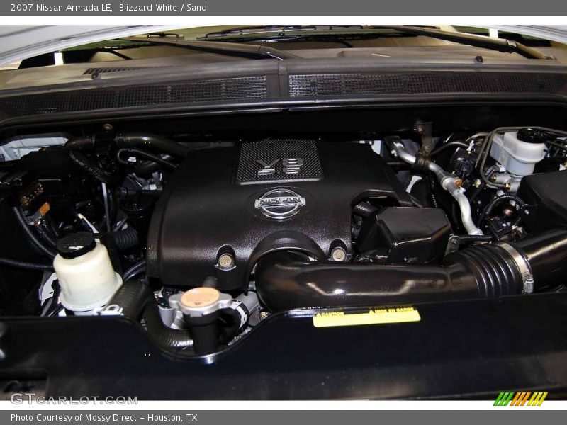 Blizzard White / Sand 2007 Nissan Armada LE