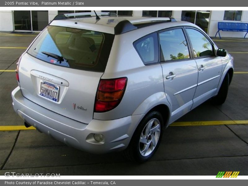 Platinum Metallic / Slate 2005 Pontiac Vibe