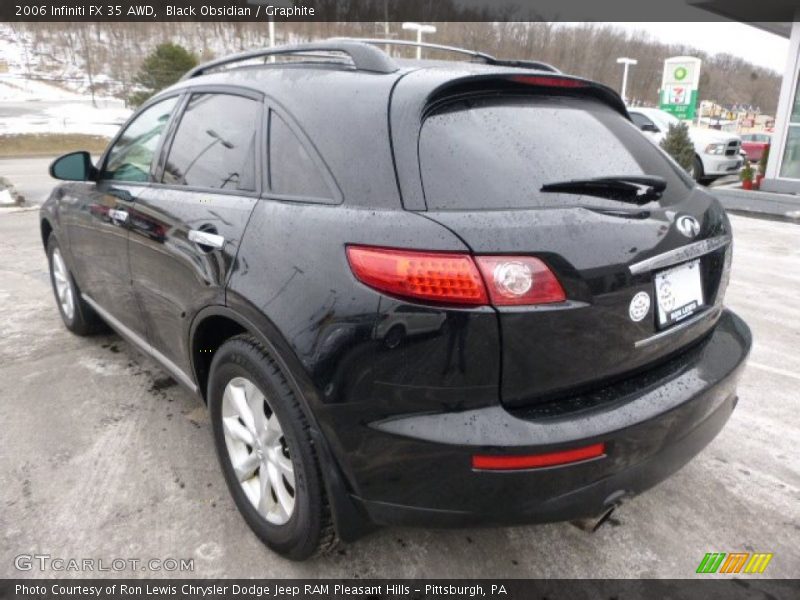 Black Obsidian / Graphite 2006 Infiniti FX 35 AWD