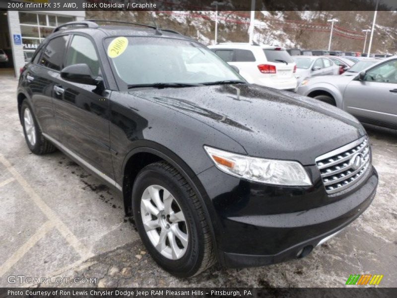 Black Obsidian / Graphite 2006 Infiniti FX 35 AWD