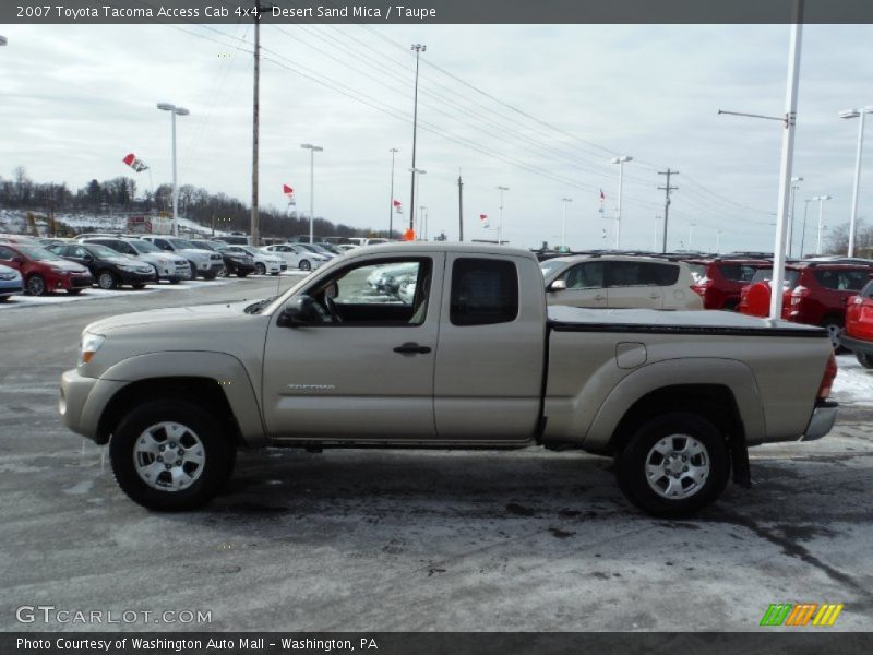 Desert Sand Mica / Taupe 2007 Toyota Tacoma Access Cab 4x4