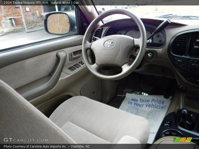 Natural White / Oak 2004 Toyota Sequoia SR5 4x4