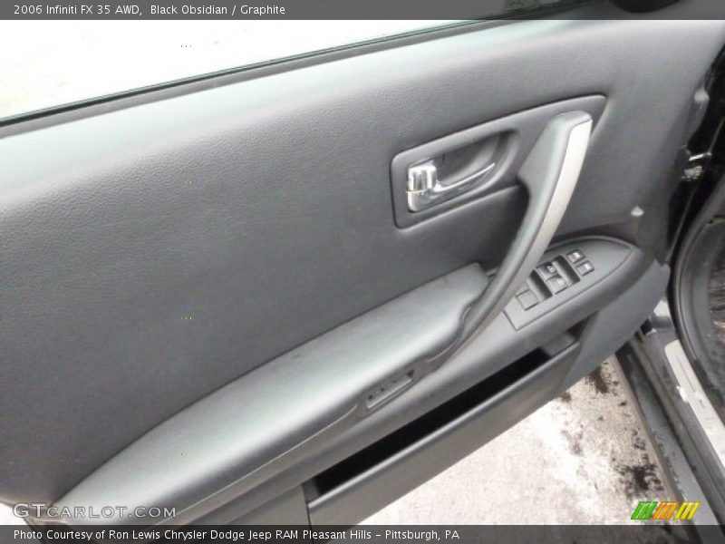 Black Obsidian / Graphite 2006 Infiniti FX 35 AWD