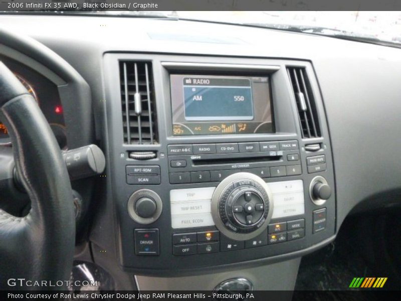 Black Obsidian / Graphite 2006 Infiniti FX 35 AWD