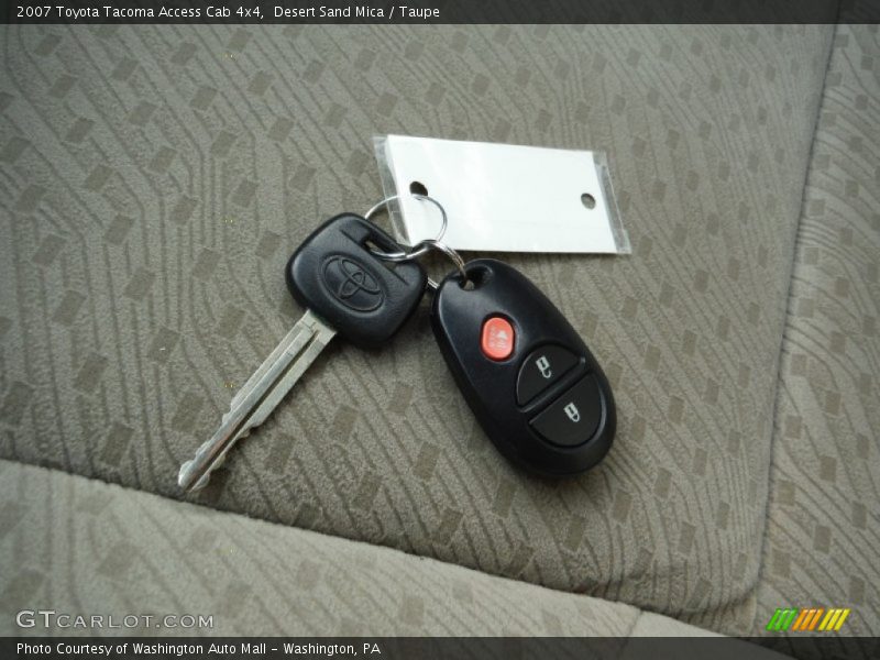 Desert Sand Mica / Taupe 2007 Toyota Tacoma Access Cab 4x4