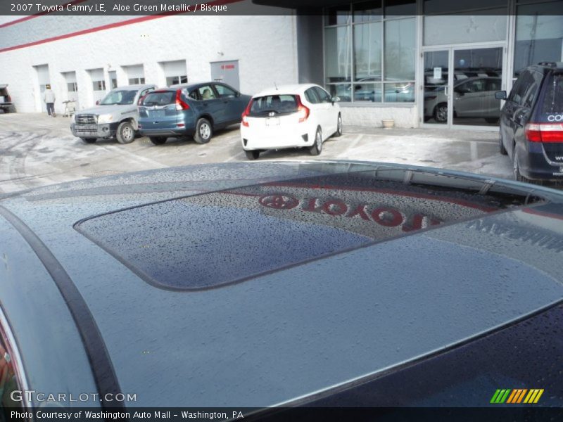 Aloe Green Metallic / Bisque 2007 Toyota Camry LE