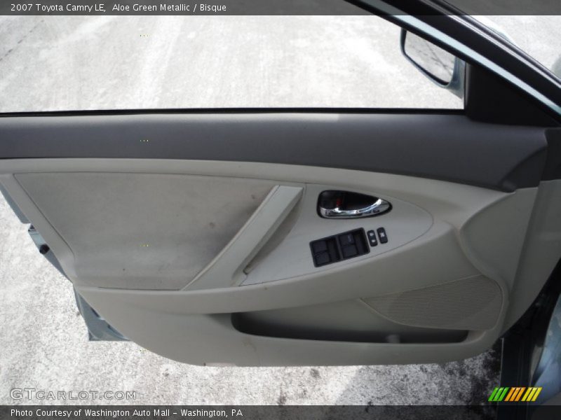 Aloe Green Metallic / Bisque 2007 Toyota Camry LE