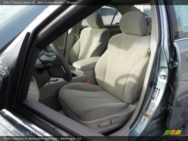 Aloe Green Metallic / Bisque 2007 Toyota Camry LE