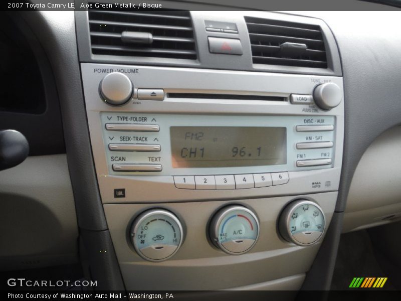 Aloe Green Metallic / Bisque 2007 Toyota Camry LE