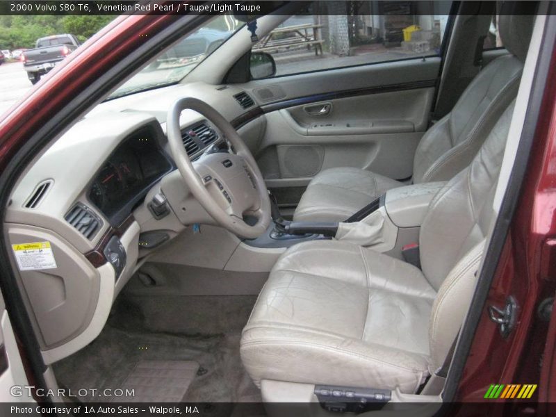 Venetian Red Pearl / Taupe/Light Taupe 2000 Volvo S80 T6