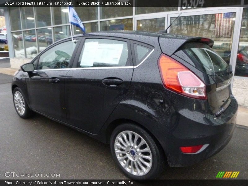 Tuxedo Black / Charcoal Black 2014 Ford Fiesta Titanium Hatchback