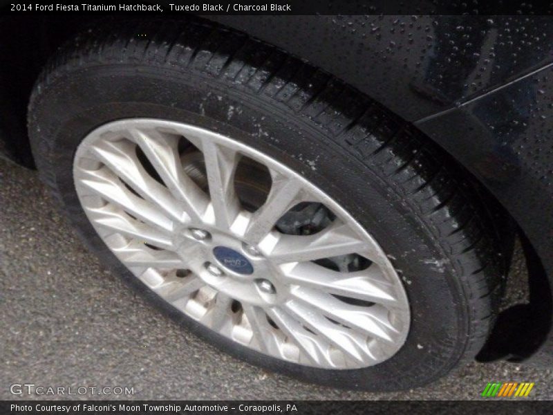 Tuxedo Black / Charcoal Black 2014 Ford Fiesta Titanium Hatchback