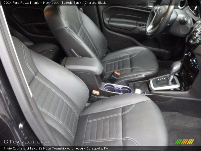 Tuxedo Black / Charcoal Black 2014 Ford Fiesta Titanium Hatchback