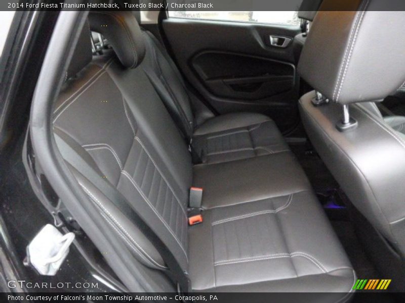 Tuxedo Black / Charcoal Black 2014 Ford Fiesta Titanium Hatchback