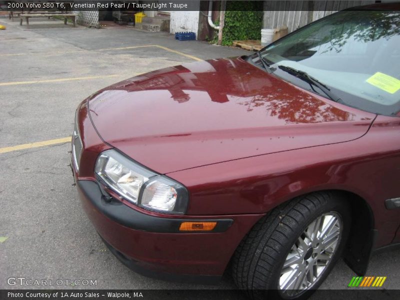 Venetian Red Pearl / Taupe/Light Taupe 2000 Volvo S80 T6