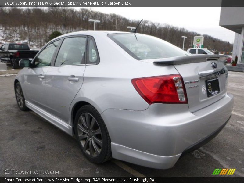 Spark Silver Metallic / Carbon Black 2010 Subaru Impreza WRX Sedan