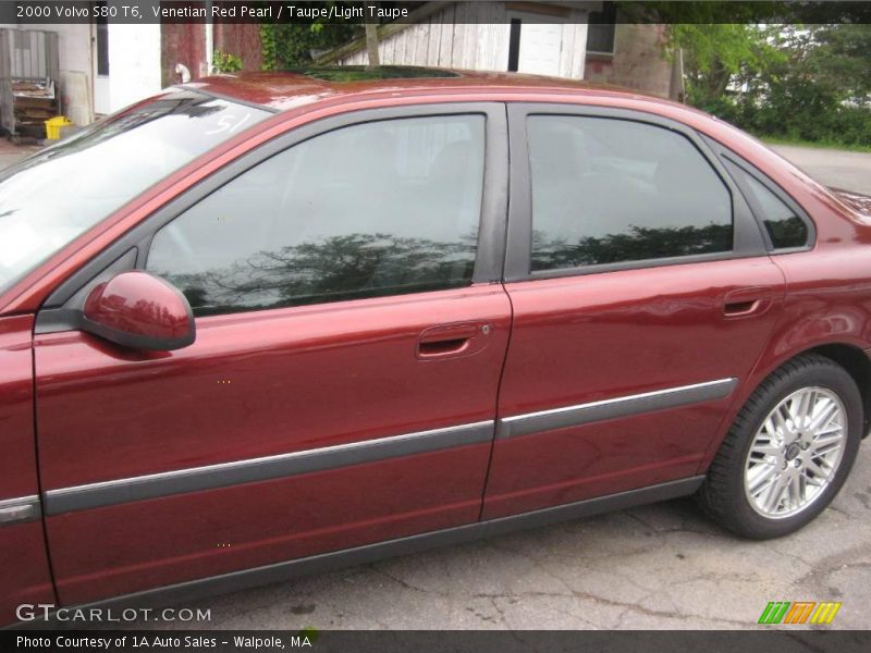 Venetian Red Pearl / Taupe/Light Taupe 2000 Volvo S80 T6