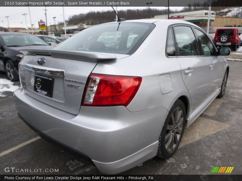 Spark Silver Metallic / Carbon Black 2010 Subaru Impreza WRX Sedan