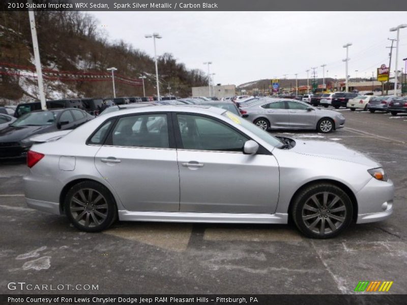 Spark Silver Metallic / Carbon Black 2010 Subaru Impreza WRX Sedan