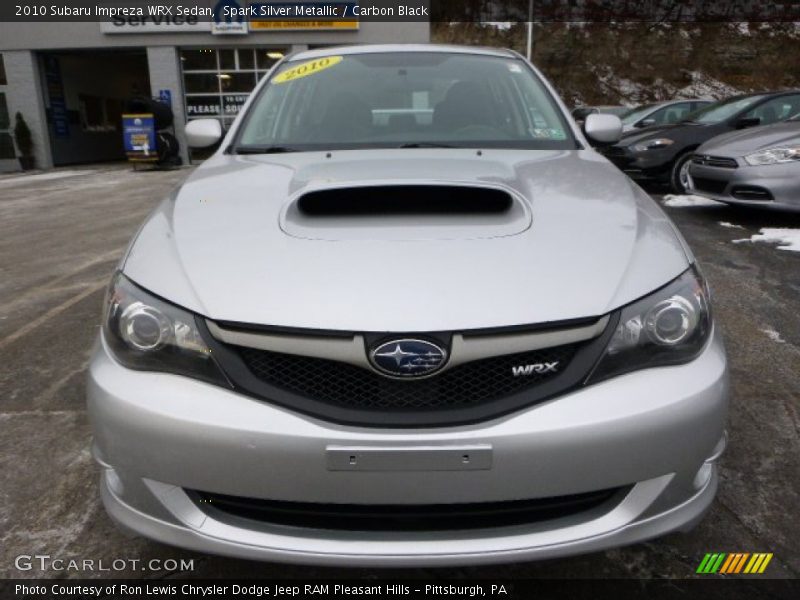 Spark Silver Metallic / Carbon Black 2010 Subaru Impreza WRX Sedan