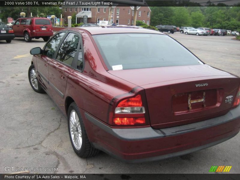 Venetian Red Pearl / Taupe/Light Taupe 2000 Volvo S80 T6
