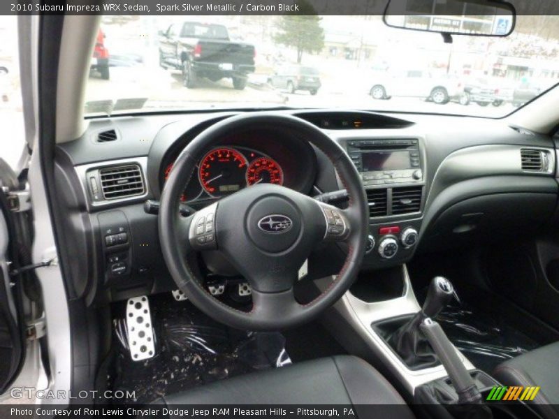 Spark Silver Metallic / Carbon Black 2010 Subaru Impreza WRX Sedan