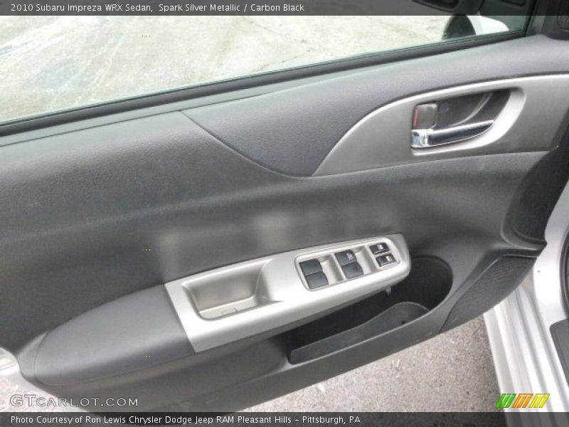 Spark Silver Metallic / Carbon Black 2010 Subaru Impreza WRX Sedan