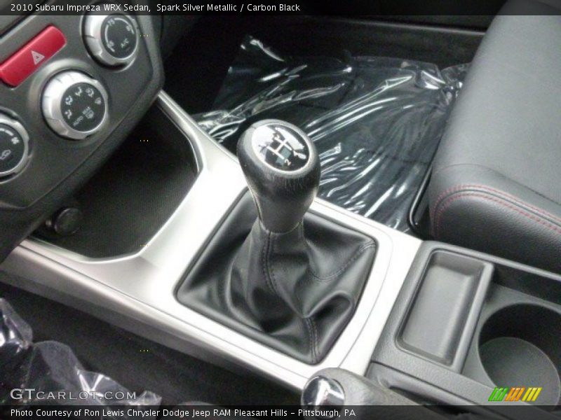 Spark Silver Metallic / Carbon Black 2010 Subaru Impreza WRX Sedan