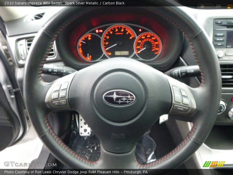 Spark Silver Metallic / Carbon Black 2010 Subaru Impreza WRX Sedan