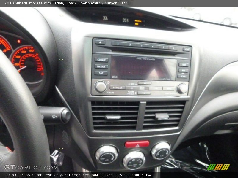 Spark Silver Metallic / Carbon Black 2010 Subaru Impreza WRX Sedan