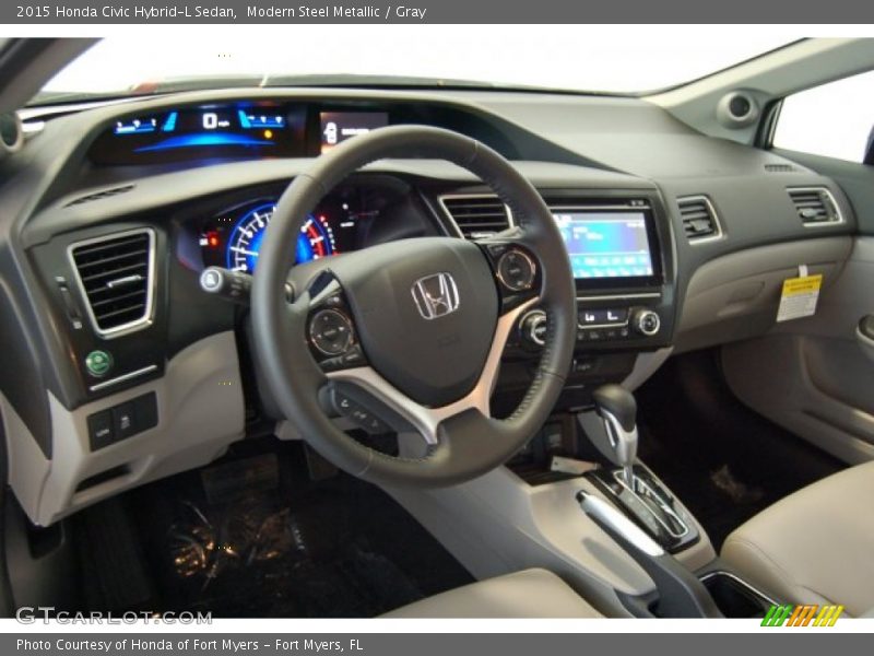 Dashboard of 2015 Civic Hybrid-L Sedan