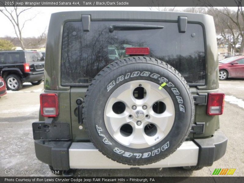 Tank / Black/Dark Saddle 2015 Jeep Wrangler Unlimited Sahara 4x4