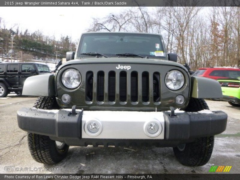 Tank / Black/Dark Saddle 2015 Jeep Wrangler Unlimited Sahara 4x4