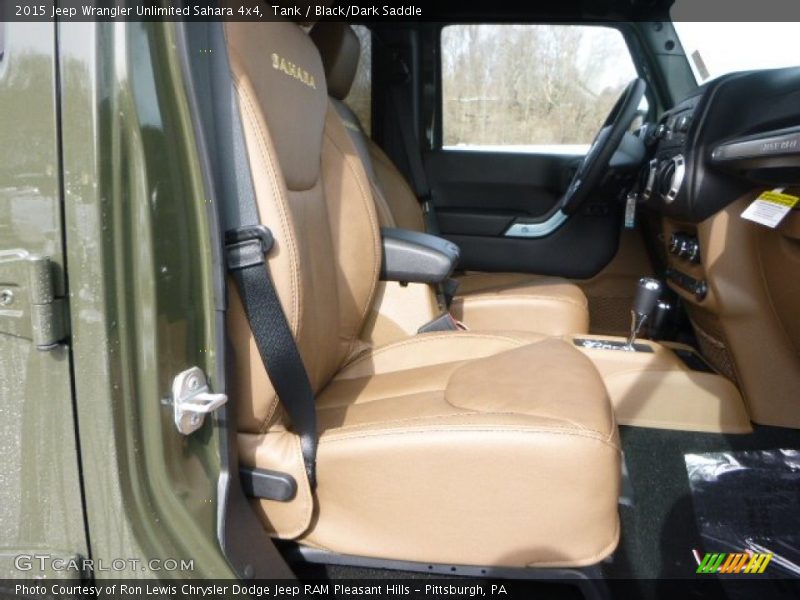 Tank / Black/Dark Saddle 2015 Jeep Wrangler Unlimited Sahara 4x4