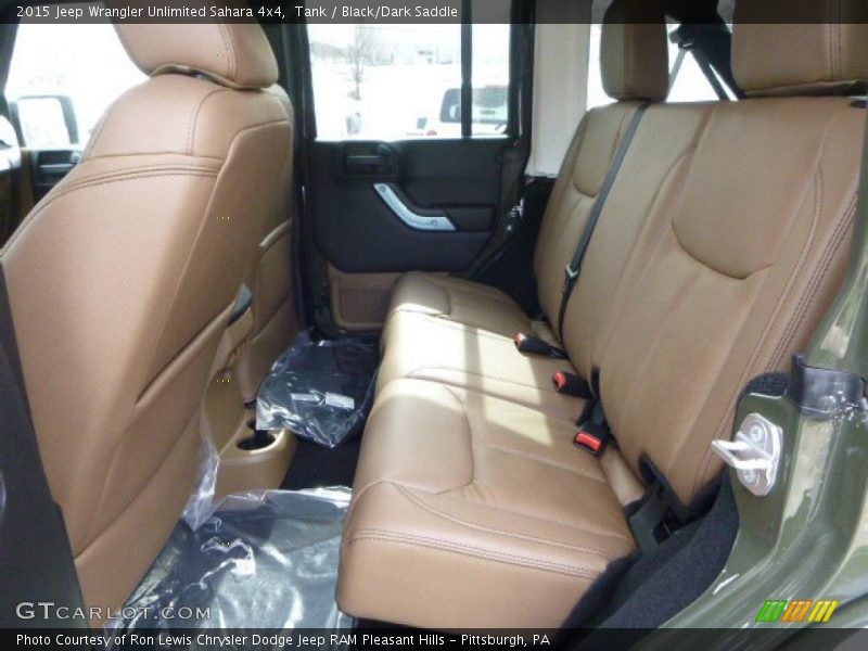 Tank / Black/Dark Saddle 2015 Jeep Wrangler Unlimited Sahara 4x4