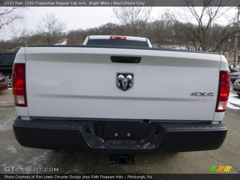Bright White / Black/Diesel Gray 2015 Ram 1500 Tradesman Regular Cab 4x4