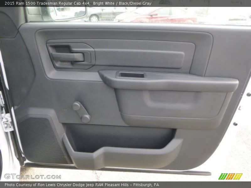 Bright White / Black/Diesel Gray 2015 Ram 1500 Tradesman Regular Cab 4x4