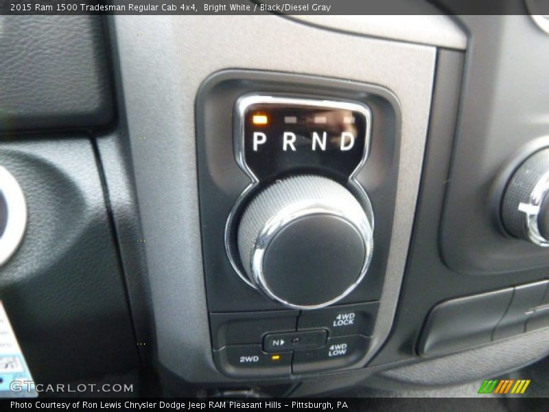  2015 1500 Tradesman Regular Cab 4x4 8 Speed Automatic Shifter