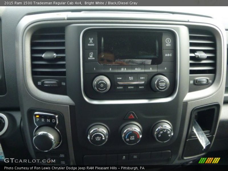 Bright White / Black/Diesel Gray 2015 Ram 1500 Tradesman Regular Cab 4x4