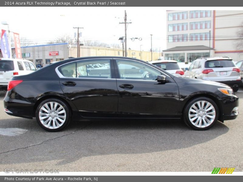 Crystal Black Pearl / Seacoast 2014 Acura RLX Technology Package