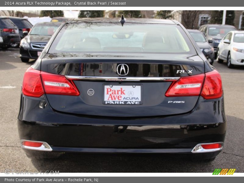 Crystal Black Pearl / Seacoast 2014 Acura RLX Technology Package