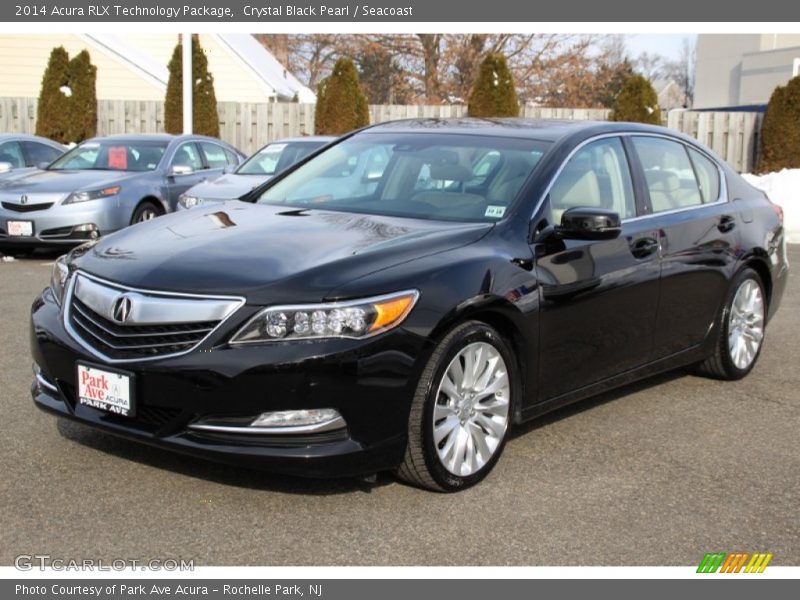 Crystal Black Pearl / Seacoast 2014 Acura RLX Technology Package