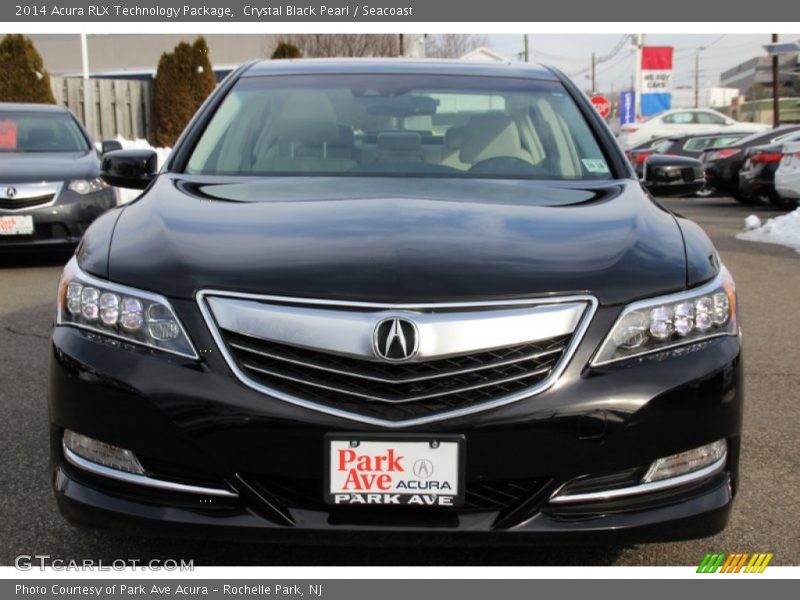 Crystal Black Pearl / Seacoast 2014 Acura RLX Technology Package