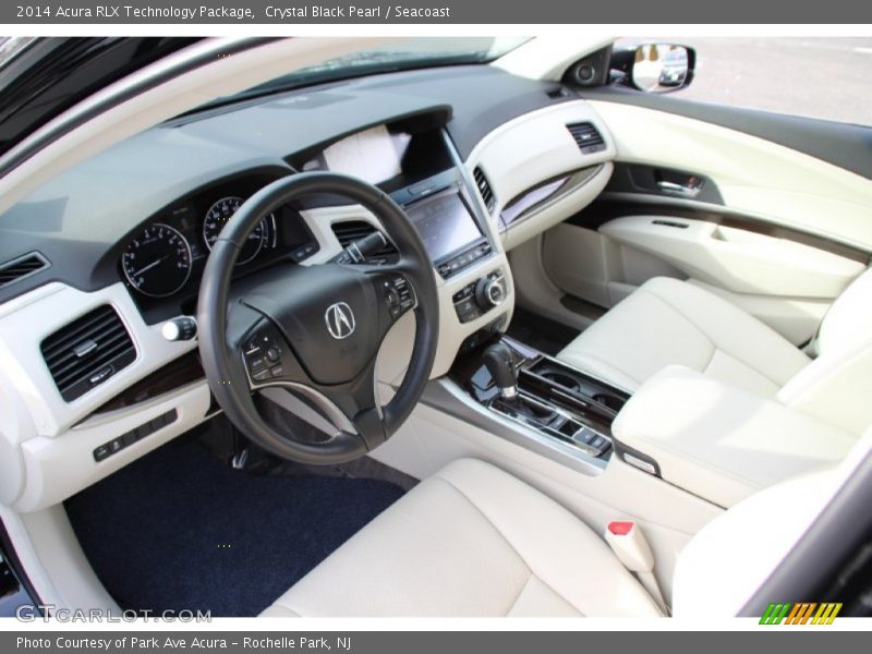 Crystal Black Pearl / Seacoast 2014 Acura RLX Technology Package