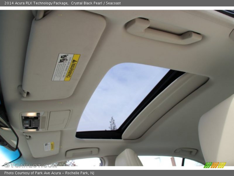 Crystal Black Pearl / Seacoast 2014 Acura RLX Technology Package