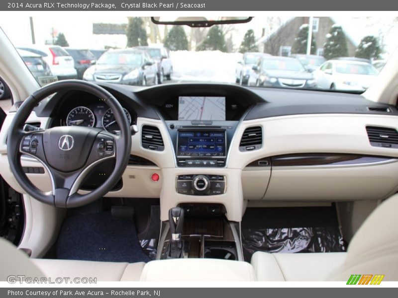 Crystal Black Pearl / Seacoast 2014 Acura RLX Technology Package