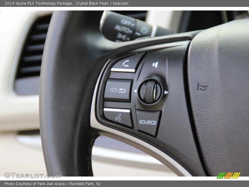 Crystal Black Pearl / Seacoast 2014 Acura RLX Technology Package